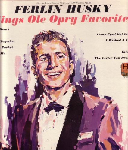 

LP Record FERLIN HUSKY - Sings Ole Opry Favorites JM6005 Hilltop US Folk Used