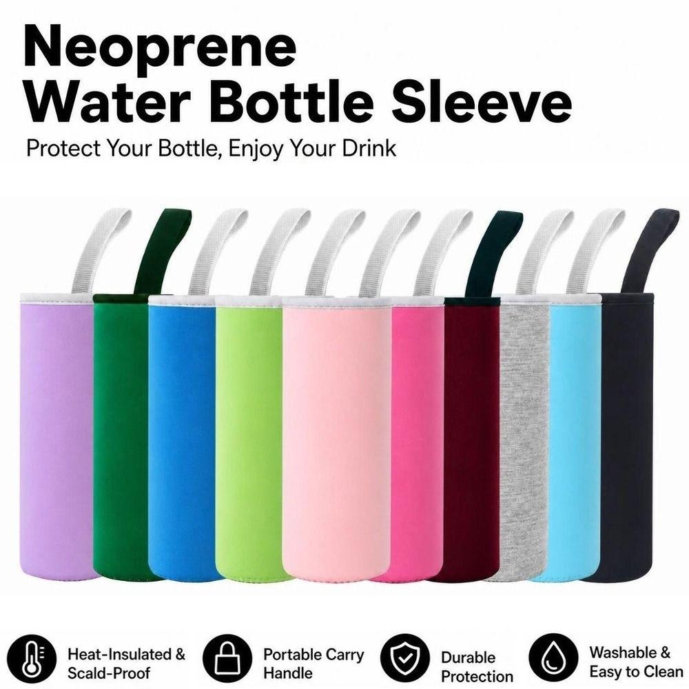 550/420M Water Bottle Sleeve With Handle Cup Sleeve Washable Insulated Bottle Cover