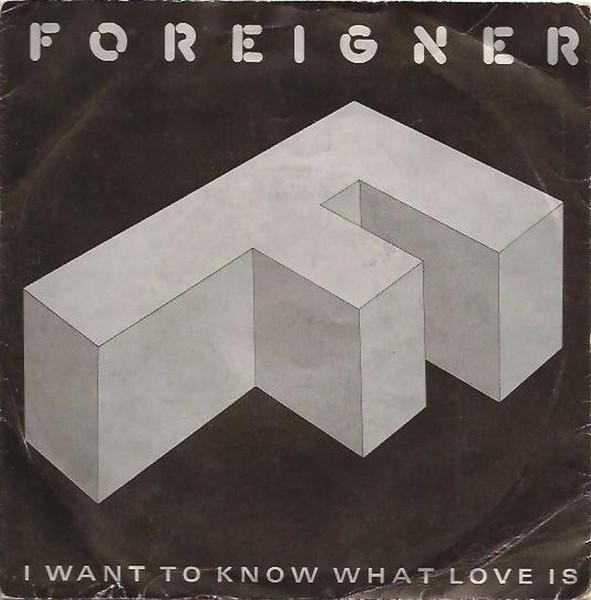 

7inch Record FOREIGNER - I Want To Know What Love Is A9596 Atlantic 1984 UK Rock Used