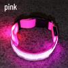 Rechargeable Luminous Reflective Dog Collar for Nighttime Walks