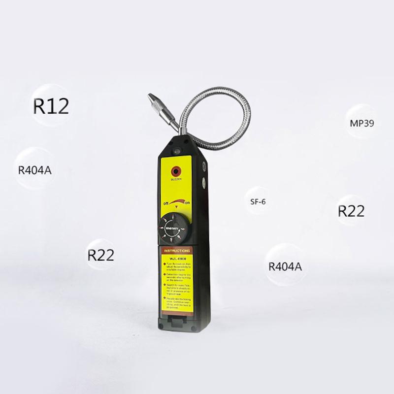 Refrigerant Gas Hvac Air Conditioner Tester Tool Wjl-6000 Freon Leak Detector Halogen Leak Detector R22 R410A R134A R1234Yf