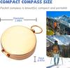 Outdoor Navigation Tool Glow in the Dark Camping Survival Pocket Compass for Hiking Hunting