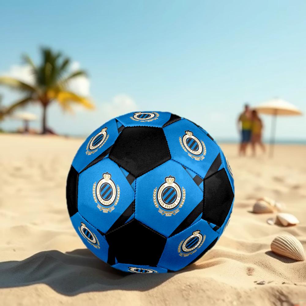 Brugge Soccer Ball Colorful All Ages Machine Stitched PVC Competition Ready Durable High-Bounce.SIZE5