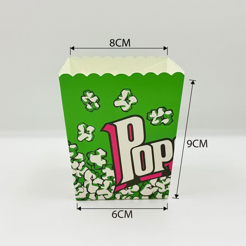 Disposable Foldable Popcorn Boxes