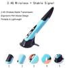 2.4G Wireless Mouse Pen Ergonomic Portable Pen Mouse USB Receiver Silent Optical Mouse for Laptop PC Office Home