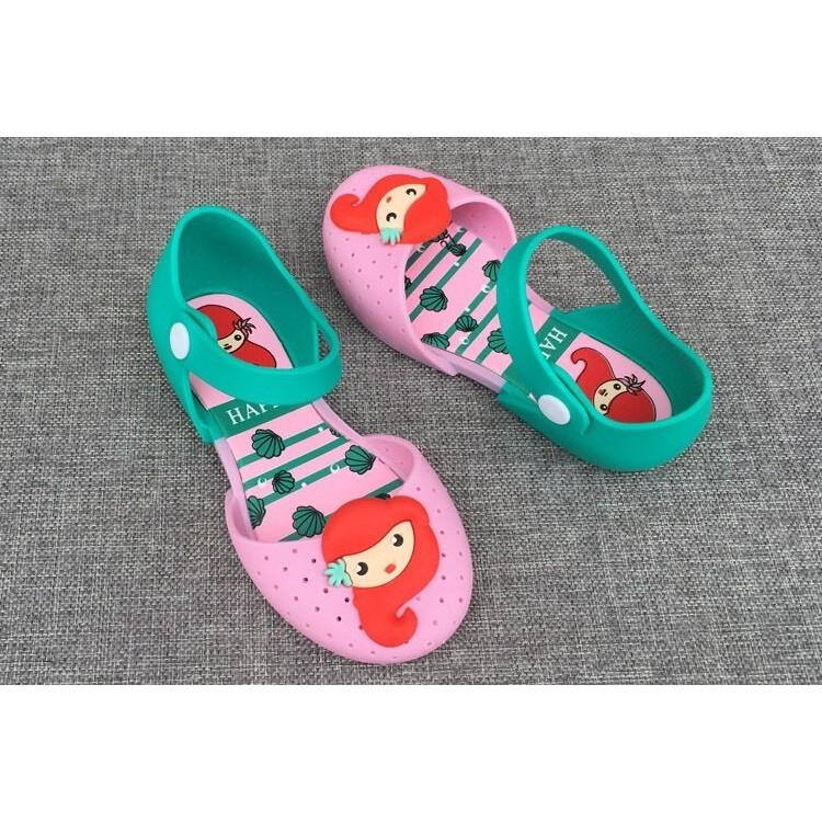 Neue Mini Melissa Meerjungfrauen-Sandalen für Mädchen, Prinzessinnen-Babyschuhe, in US-Größe 813