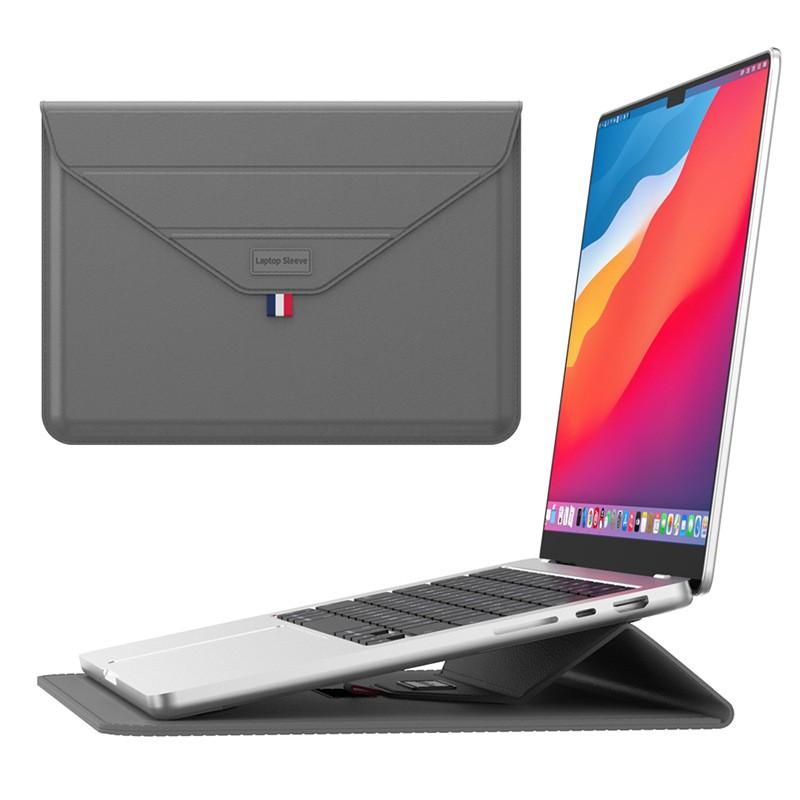 Funda para portátil de PU de 15,6 pulgadas para portátil con asa, funda ligera resistente al agua para Lenovo MateBook 14, estilo neutro