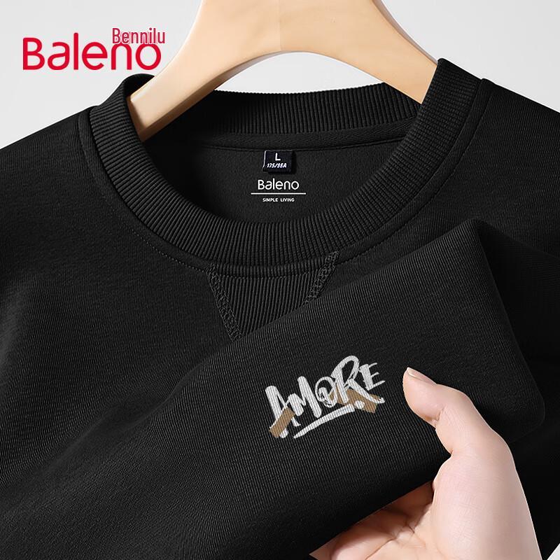 Baleno Men's Round Neck Graphic Sweatshirt