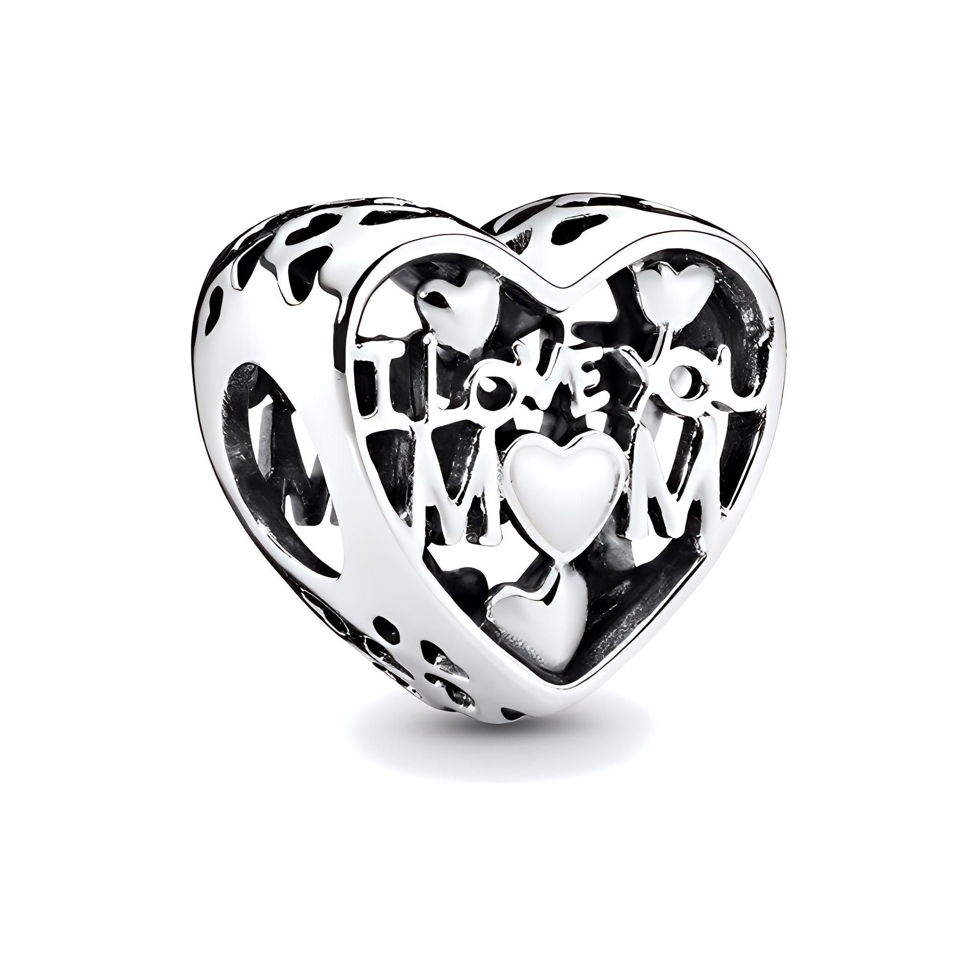 Pandora Heart Letter Decoration Jewelry Accessories Women Jewelry Accessories Silver 792067EN23 Silver,One Size