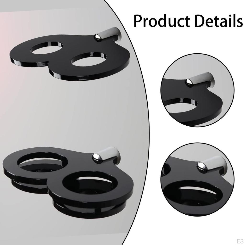 Light Stand Wall Mount Holder,Acrylic,for Most Hilts,Wall Mounted Hanger Storage Display Rack