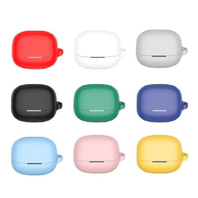 Silikonowe etui przeciwpyłowe do słuchawek Buds5Pro Osłonki na słuchawki Odporne na wstrząsy Etui ładujące Osłony z metalowym karabińczykiem