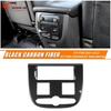 Carbon Fiber Rear Center Console Cover For Chevy Avalanche 2007-2013 Accessories