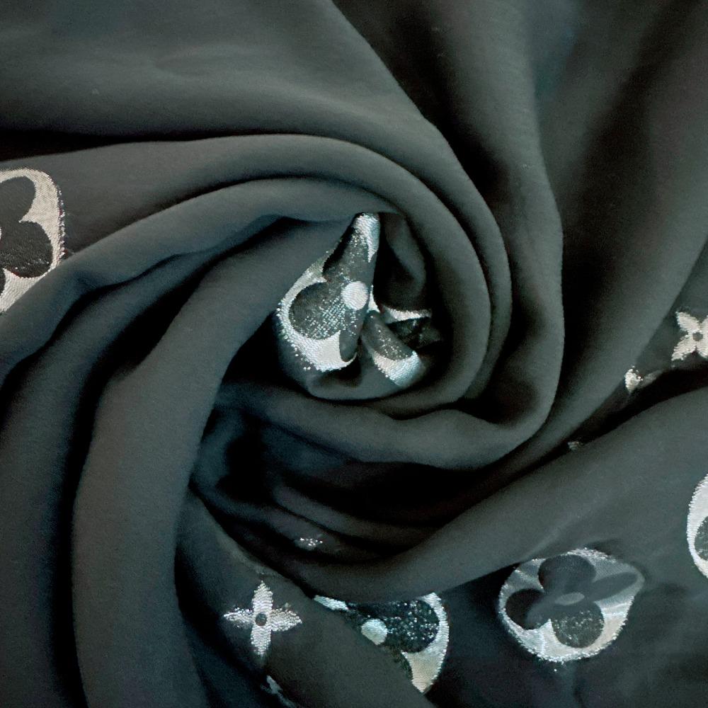 LOUIS VUITTON M74268 cashmere Etol Monte Carlo Stall black cashmere Used
