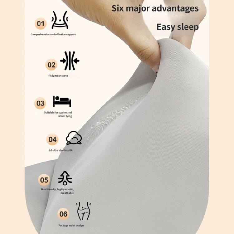 Enhancing Support Pillow Providing Back Relief and Restful Night In All Poses