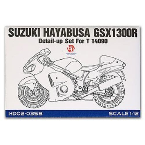 

Hobby Design 1/12 Scale Suzuki Hayabusa GSX1300R Detail Up Set HD02-0358