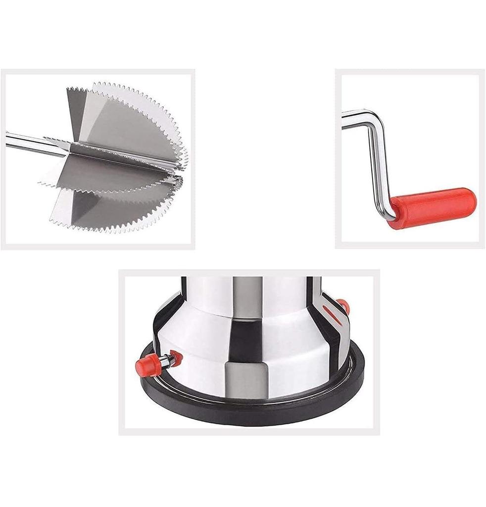 TreegoArt Ultima Macchina Manuale a Rullo in Acciaio Inossidabile per Grattugiare Cocco con Base a Ventosa per Utensile da Cucina - Confezione da 1