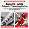 3Pcs/Box Universal Fit Tube Expander Quick Cut Pipe Cutter Tube Flaring Tool  HVAC Installation