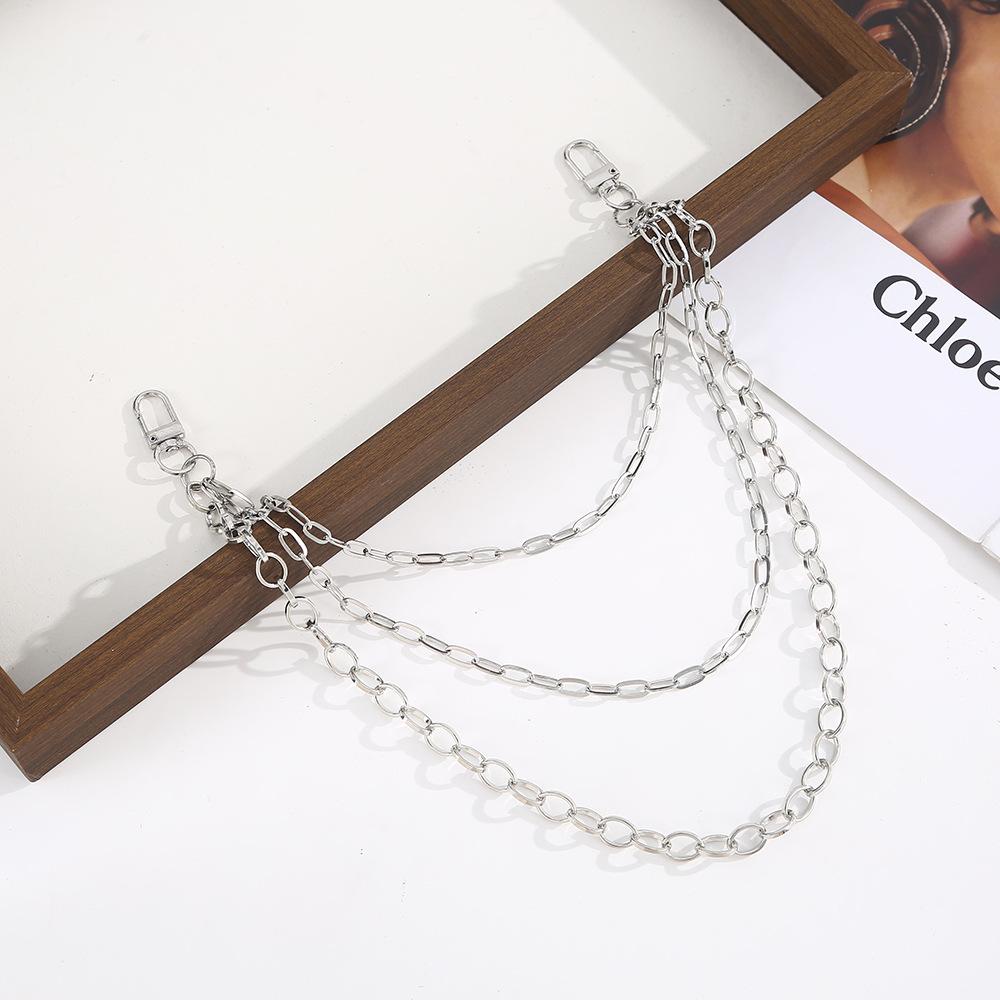 

Модная Многослойная Хип-Хоп Цепь: Ретро и универсальные штаны-украшения