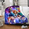 1PC DRAGON BALL  Print Flannel Blanket, High quality All Seasons, Home Decor, Warmth and Comfort, Perfect for Christmas Gifts