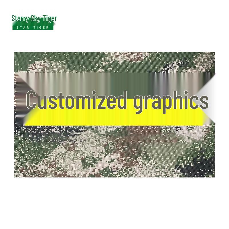 Starry Sky Tiger Velcro Patch