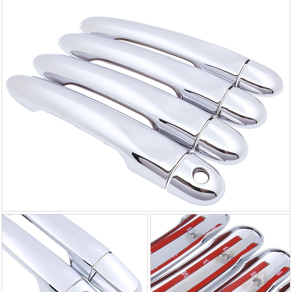 For Renault Fluence 2009~ Luxuriou Chrome Door Handle Cover Catch Trim Set Car Cap Styling Accessories 2010 2011 2012 2013