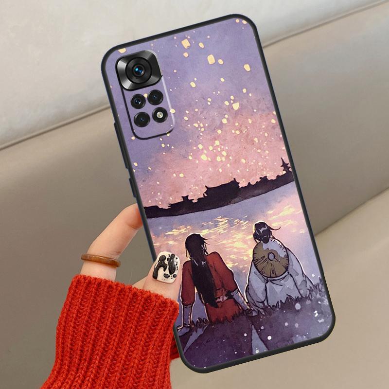 Heaven Official’s Blessing Case For Xiaomi Redmi Note 12 11 10 8 9 Pro 11S 10S 9S 8T Cover For Redmi 10 10C 9A 9C 9T