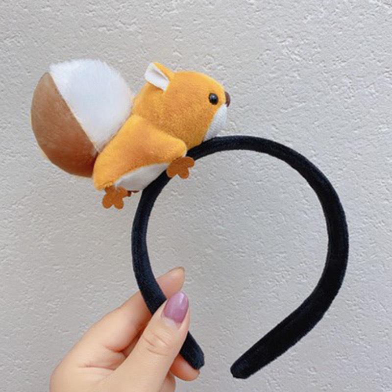 Sevimli Karikatür Hayvan Baş Bandı - Kadınlar İçin Tatlı & Komik Kore Tarzı Saç Aksesuarı