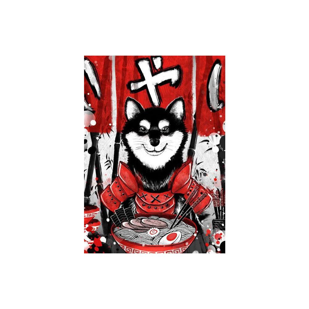 Japanese Art Cat Samurai Canvas Poster Animal Print for Living Room Wall Decor Home Decoration Picture