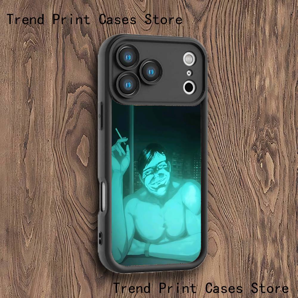 No Im Not a H-Human Phone Case For iPhone 17,16,15,14,13,12,11,Pro,Max,Plus,X,XS,SE4,E,Mini Black Thickened border Case