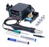 YIHUA 902D-IV 2 in 1 Soldering Station 775W With Hot Air Handle And T12 Soldering Iron Tip Fast heaing Welder Station Tools