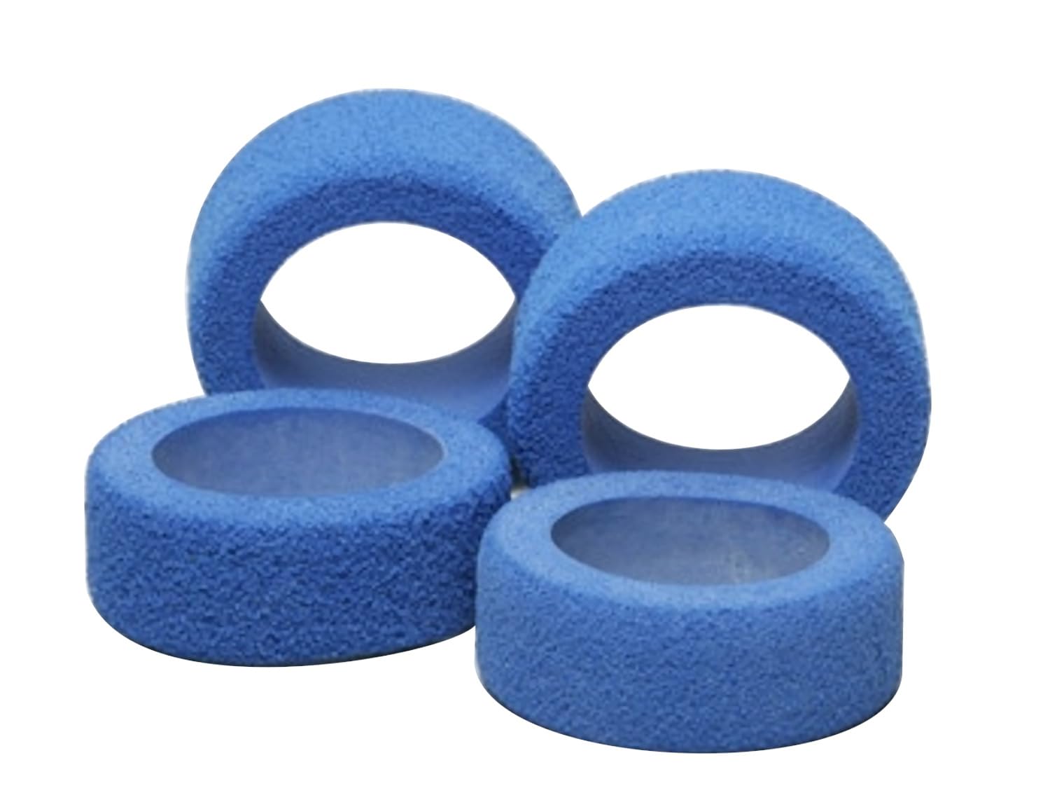 

Tamiya Mini 4WD Upgrade Parts 117 Reston Sponge Tire Set 15117 No. (Blue) синій