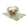 Lovebirds 3D Greeting Card Handcraft Repeatable Folding Exquisite Valentines Day Greeting Cards for