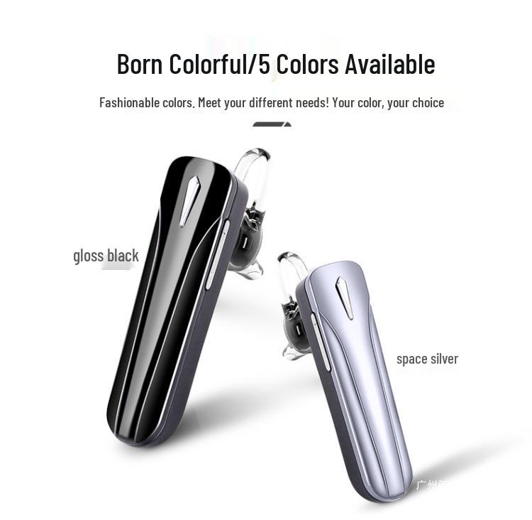 Universal Bluetooth 5.3 Sports Headset: Ultra-Long Battery, In-Ear/Over-Ear Design for Driving & Running