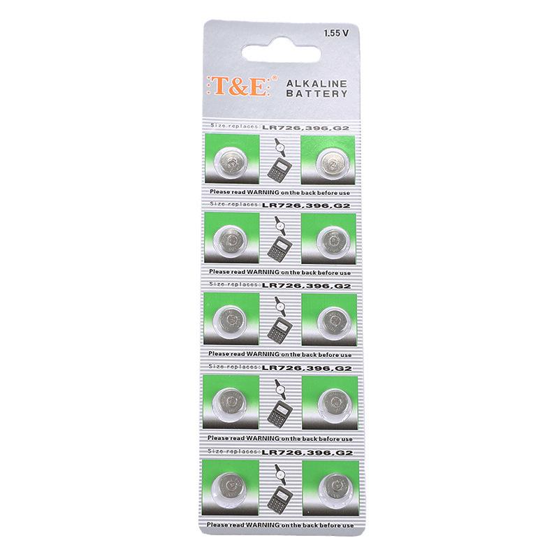 AG1/AG13/AG6/AG7 1.5V Alkaline Button Battery for Watches and Toys