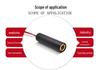 8x31mm 405nm 5mW Internal Focus Blue-Violet Laser Module with Dot Pattern.
