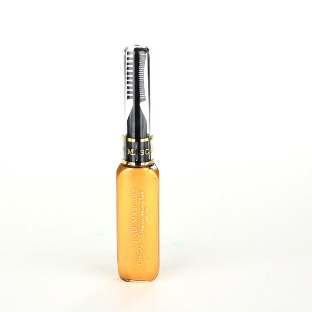 Hair Pen Disposable Temporary Dye Partial Dye DIY Hair Chalk Gray Hair Root Cover Festival Cosplay Ring Vegetable Spray Tool 1 pcs Gold