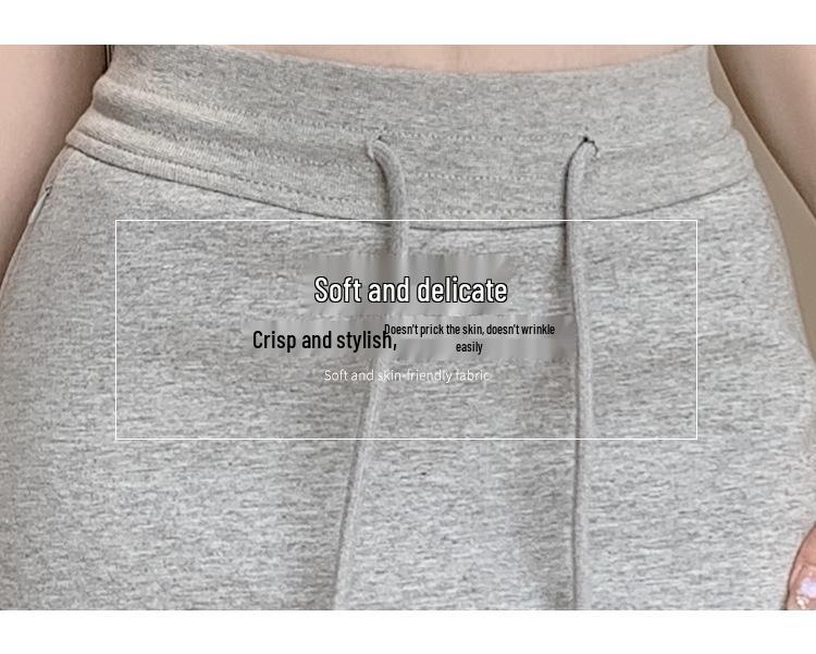 Sweet & Spicy Gray Drawstring Sports Skirt - 2023 Summer High-Waist A-Line Mini Skirt