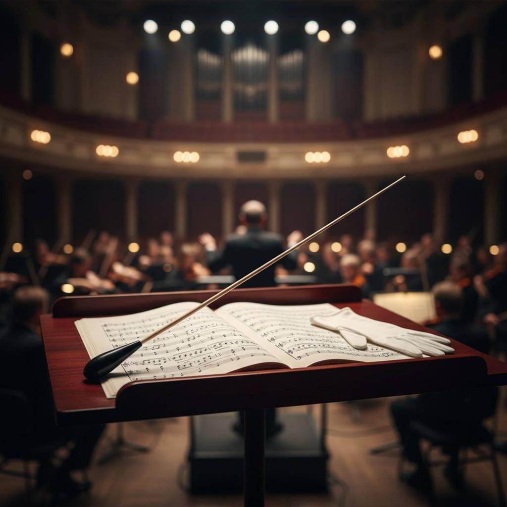 Orchestral Baton Solid Wood Conducting Tube Professional Level Wooden Conductor Rod for
