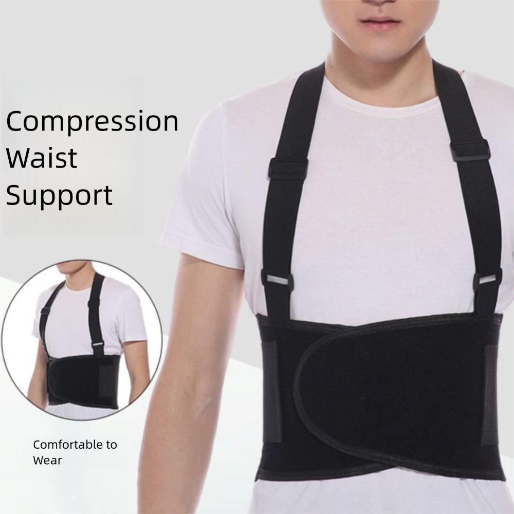 Pressurization Strap Waist Trainer Belt Breathable Sports Lumbar Support Brace  Trimmer
