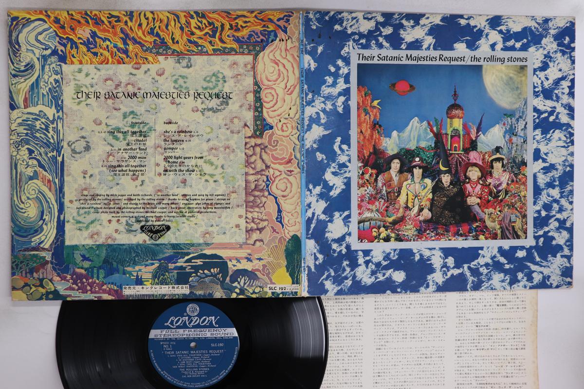 

LP Пластинка ROLLING STONES - Their Satanic Majesties Request SLC192 LONDON 1968 Япония Рок Б/У