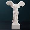 Griechische Siegesgöttin Charakterstatue Engelsflügel Kunst Figur Dekoration Heim Büro Dekor Harzskulptur Ornament