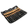 KUNLIYAOI  12Pcs Wood Carving Hand Chisel Tool Set Woodworking Professional Gouges Consruction An Carpentry Tools