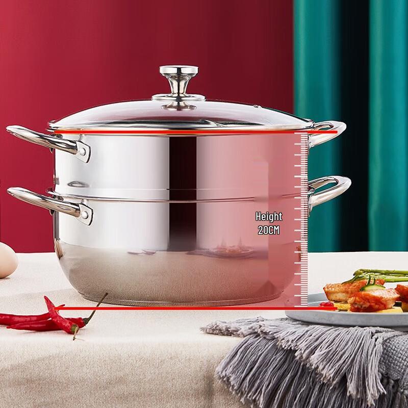 Aiyijia Stainless Steel Multi-Purpose Steamer Pot