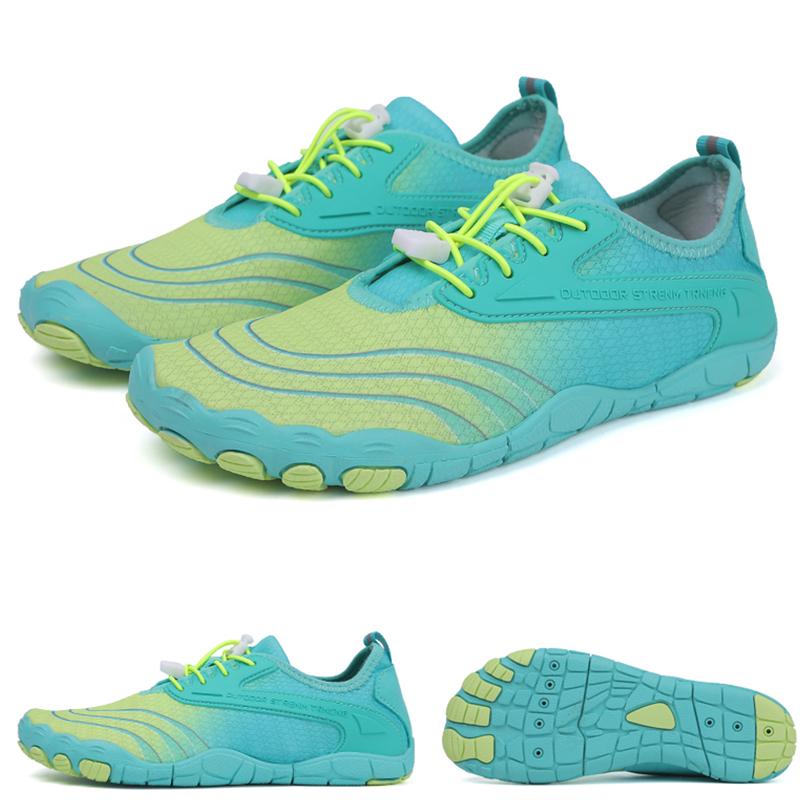 

36-47 обувь для йоги и фитнеса, мужская многофункциональная обувь для водного спорта, уличная обувь для альпинизма, женская пляжная обувь большого размера для дайвинга 47 зелёный