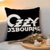 Cushion Cover  Linen  SkinFriendly Soft Decorative Case for Sofa Home Decor OOzzy Osbourne band lead singer Pillow cover