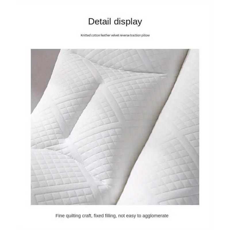 1pc Children's Adult Memory Pillow Helps Solve Sleep Problems for Cervical Neck Pain, Contoured Support Health Sleeping Pillow