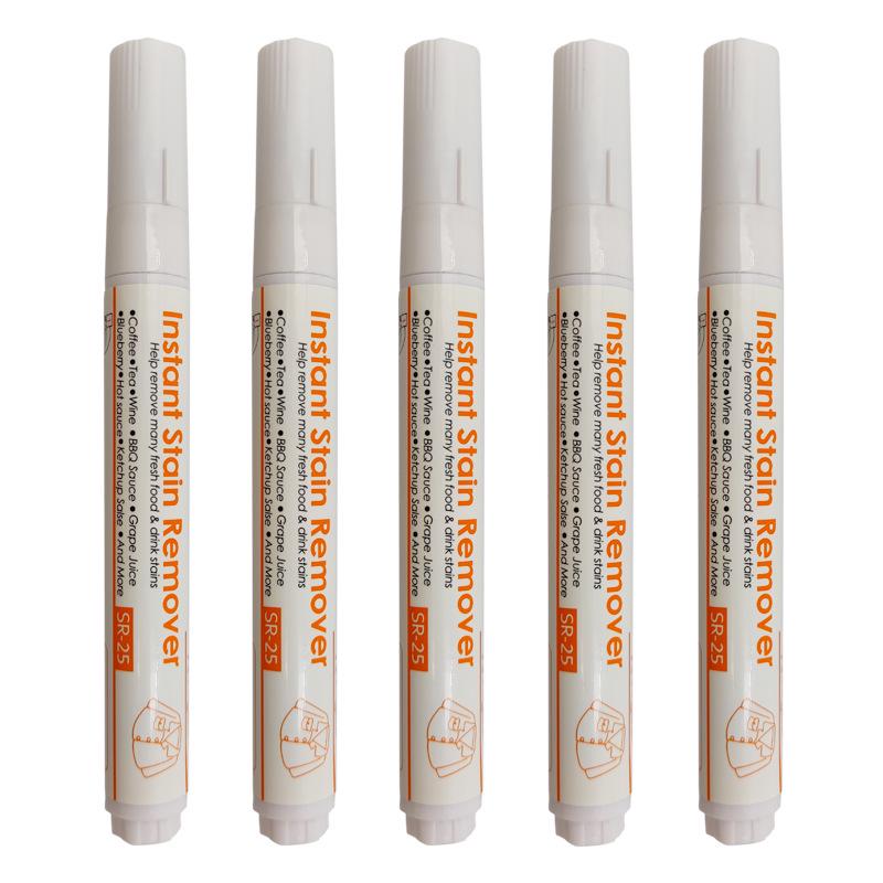 Portable Emergency Stain Remover Pen for Clothes - Removes Coffee, Oil, and Blood Stains Without Washing