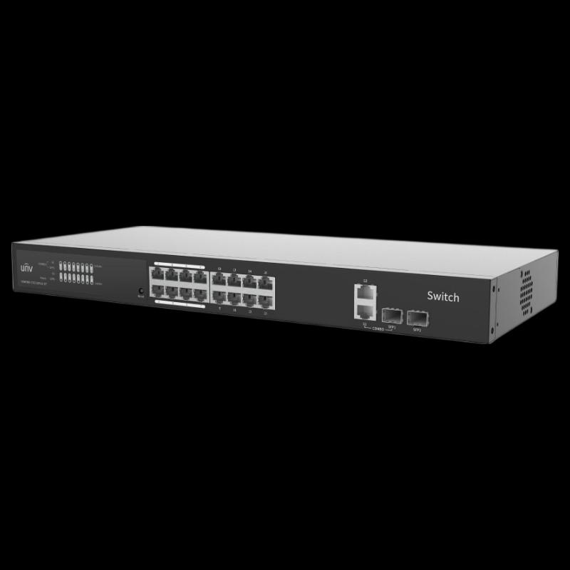 Uniview 16-Port Gigabit Cloud Managed Switch CN-Stecker (Adapter enthalten)