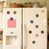 Stylish Classic Leopard Print Glass Refrigerator Magnet & Whiteboard Sticker