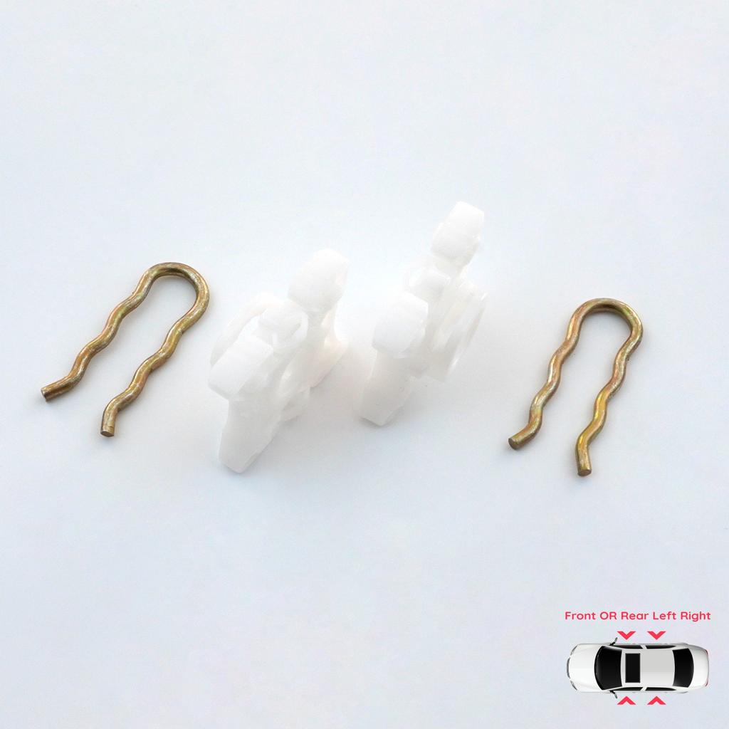 EWR5 Window Regulator Guide Pivot Clips for BMW E36 E92 E93 E34 E32 Z3 Z4 Volvo Passat B3 B4 Range Rover 2 LP P38A 51321938884